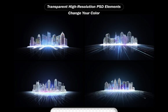 Download Smart City of Cyberspace and Metaverse, - Art Collection