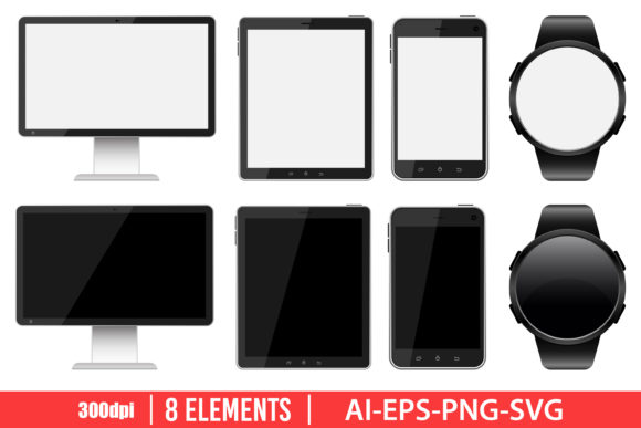 Download Digital Device Clipart Vector Design - Art Collection