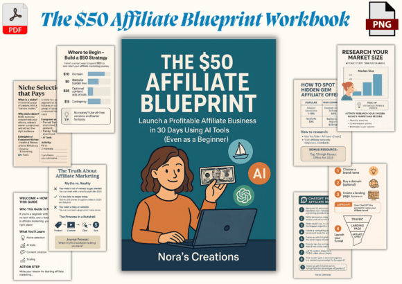 Download Affiliate Marketing Guide + Workbook - Market Collection