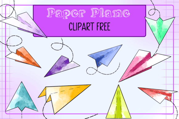 Download Paper Plane Clipart Free - Art Collection