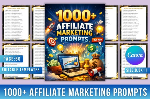 Download 1000+ Affiliate Marketing Prompts - Market Collection