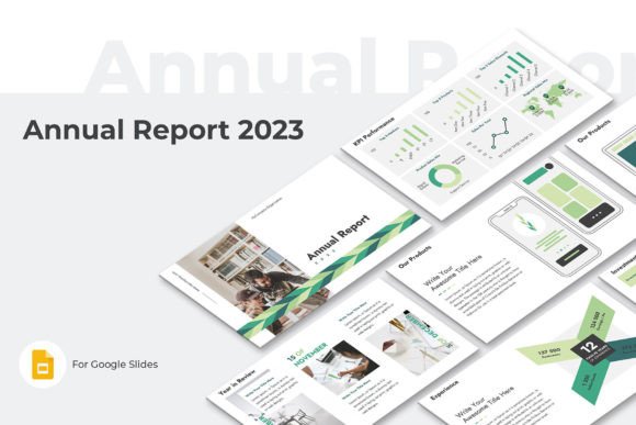 Download Annual Report Google Slides Presentation - Annual report Collection