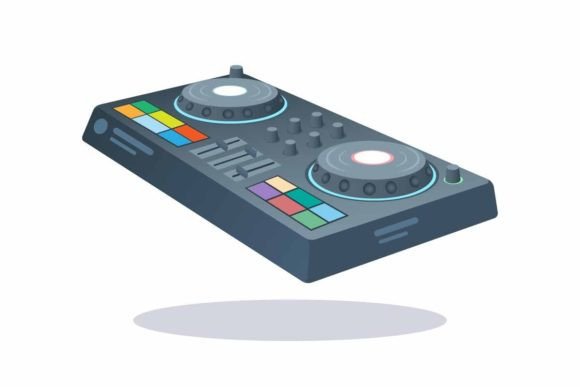 Download Dj Mixer Device Music Instrument Vector - Premium Resources