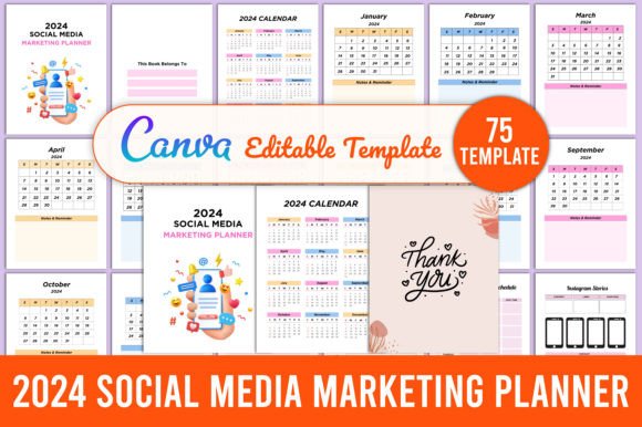 Download 2024 Social Media Marketing Planner - Market Collection