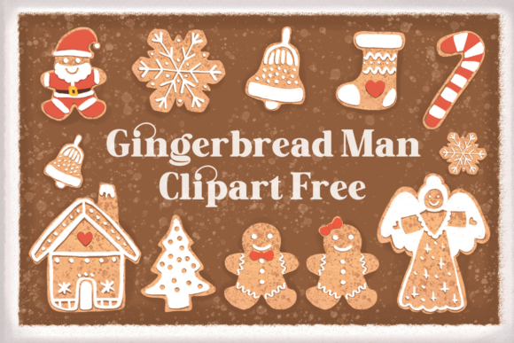 Download Gingerbread Man Clipart Free - Art Collection