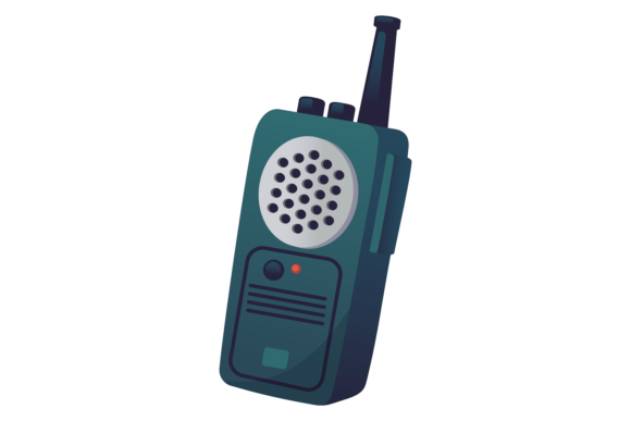 Download Walkie Talkie Cartoon Icon. Wireless Tra - Art Collection