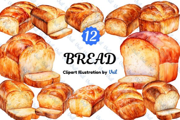 Download Bread Clipart Bundle - Art Collection