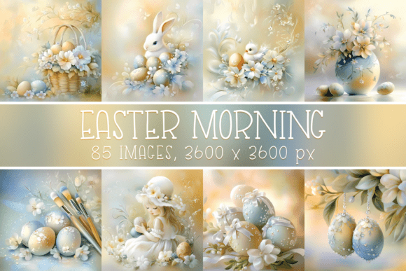 Download Pastel Easter Digital Papers Bundle - Digital Collection