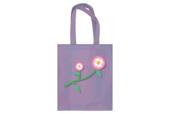 Download Floral Market Tote Bag Hold Up - Market Collection